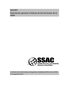 SAC067 Descripción general e historia de las funciones de