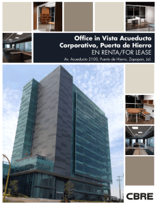 Office in Vista Acueducto Corporativo, Puerta de Hierro EN RENTA