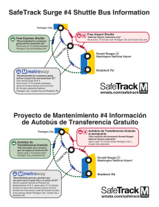 SafeTrack Surge #4 Shuttle Bus Information