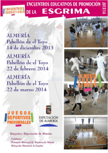 Proyecto Encuentros - Club de Esgrima Almeria