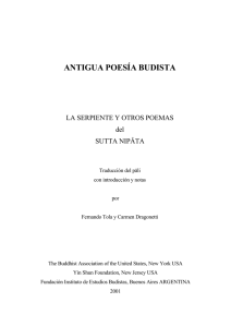 Antigua poesia budista - Dharma Translation Organization