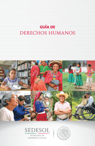 Guía de Derechos Humanos - Secretaría de Desarrollo Social