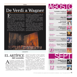 De Verdi a Wagner - La gaceta de la Universidad de Guadalajara