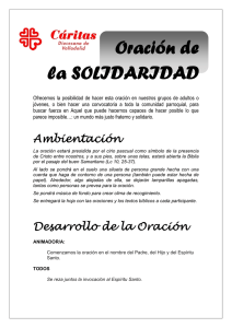 Oración de la solidaridad