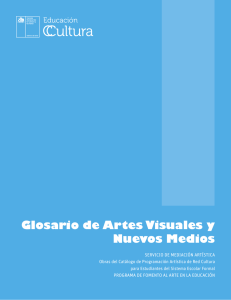 Glosario de Artes Visuales y Nuevos Medios