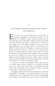 pdf Los Condes de Bearn y de Foix como señores de Castellvell / F