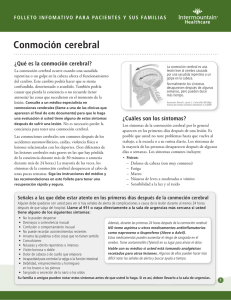 Conmoción cerebral - Intermountain Healthcare