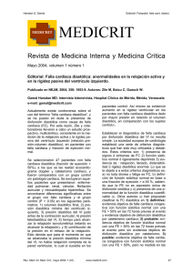 Fisiopatología de la Insuficiencia Cardiaca Diastólica.