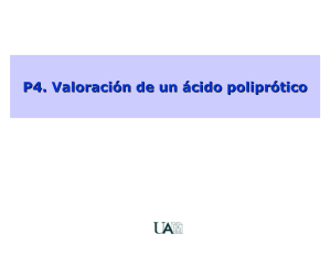 P4. Valoración de un ácido poliprótico