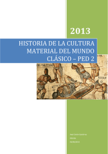 historia de la cultura material del mundo clásico – ped 2
