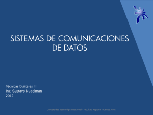 sistemas de comunicaciones de datos