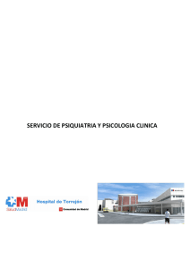 SERVICIO DE PSIQUIATRIA Y PSICOLOGIA CLINICA
