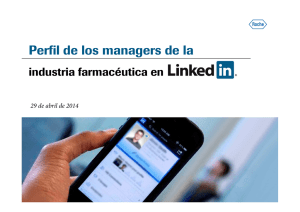 Perfil de los managers de la industria farmacéutica en LinkedIn