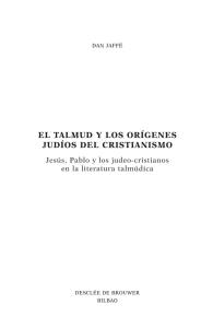 EL TALMUD Y LOS ORÍGENES JUDÍOS DEL CRISTIANISMO