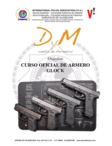 CURSO OFICIAL DE ARMERO GLOCK