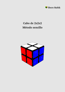 Cubo de 2x2x2 Método sencillo