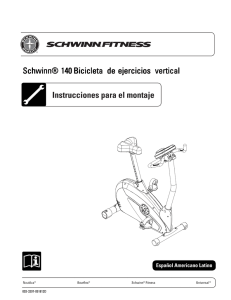Schwinn® 140Bicicleta Bicicleta de ejercicios vertical
