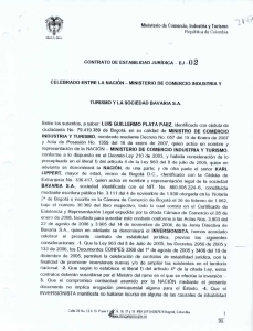 Contrato de Estabilidad Jurídica EJ-02 de 2008.