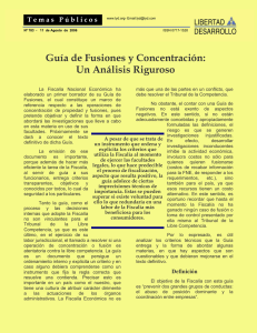 Guía de Fusiones y Concentración: Un Análisis Riguroso