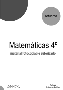 Refuerzo de matemáticas - Blog Primero de Carlos