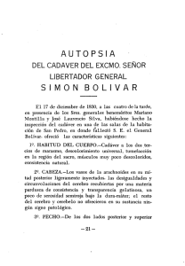 PDF (Autopsia del cadáver del Excmo. Señor Libertador)