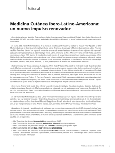 Medicina Cutánea Ibero-Latino-Americana: un nuevo impulso