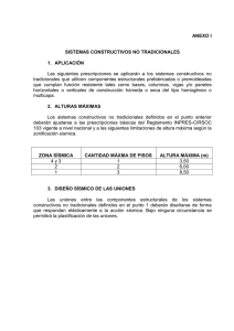 ANEXO I SISTEMAS CONSTRUCTIVOS NO TRADICIONALES 1