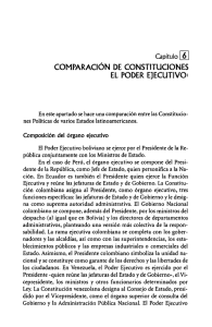 COMPARACiÓN DE CONSTITUCIONES EL PODER