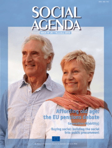 Affording old age: the EU pensions debate