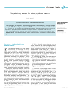 Diagnóstico y terapia del virus papiloma humano