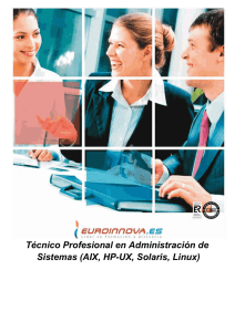 Técnico Profesional en Administración de Sistemas (AIX, HP