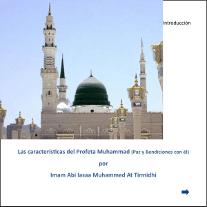 Las características del Profeta Muhammad (Paz y