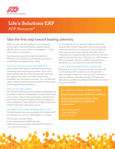 Life`s Solutions EAP
