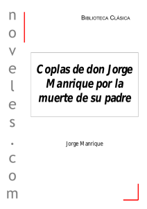 Coplas de Jorge Manrique