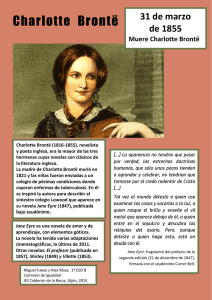 Charlotte Brontë - IES Calderón de la Barca