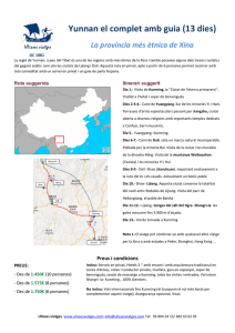Yunnan el complet amb guia (13 dies)