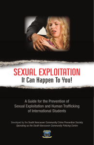 SEXUAL EXPLOITATION