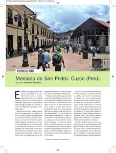 Mercado de San Pedro. Cuzco (Perú)