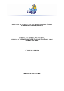 informe 01-2010-DA - Tribunal Superior de Cuentas
