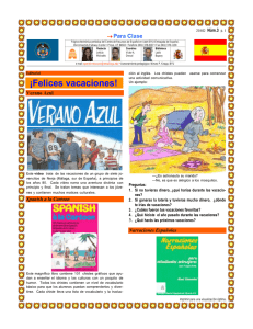 ¡Felices vacaciones! - Spanish Resource Center
