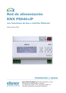 Red de alimentación KNX PS640+IP