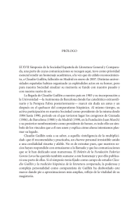 pdf Claudio Guillén y la tradición hispánica de la literatura