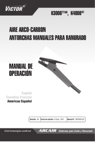 manual de operación - Victor Technologies