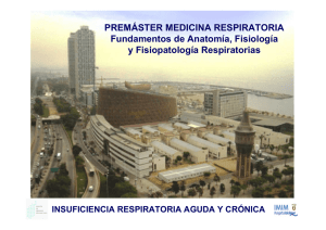 Fundamentos de Anatomía, Fisiología y Fisiopatología Respiratorias