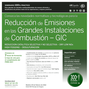 Reducción de Emisiones en las Grandes Instalaciones