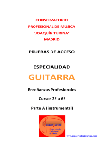 Parte A - Conservatorio Profesional de Música "Joaquín Turina"