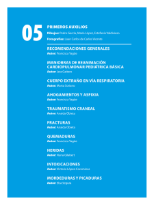 5. Primeros auxilios - Asociación Española de Pediatría