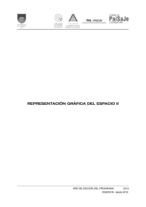 REPRESENTACIÓN GRÁFICA DEL ESPACIO II
