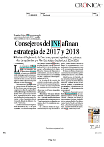 Consejeros del INE afinan estrategia de 2017 y 2018