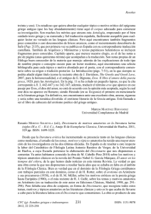Rosario MORENO SOLDEVILA (ed.), Diccionario de motivos